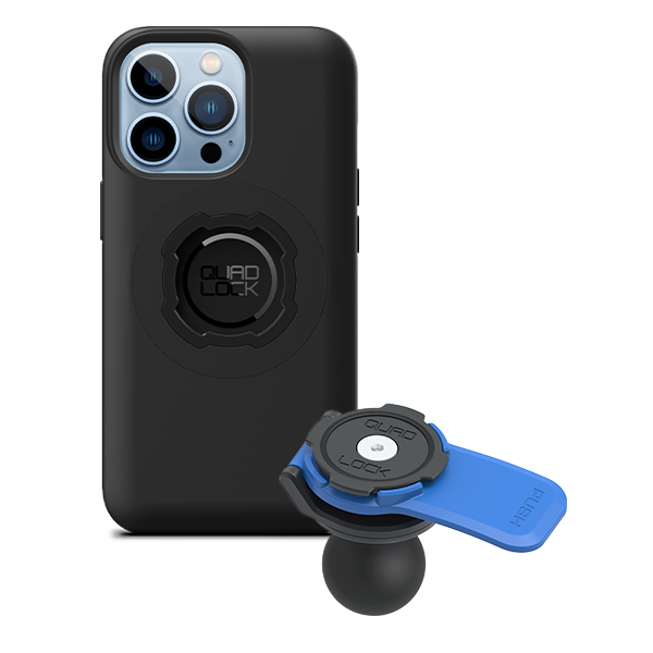1" Ball Adaptor Motorcycle Kits - iPhone