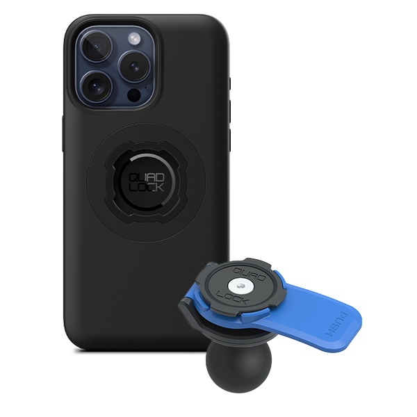 1" Ball Adaptor Motorcycle Kits - iPhone