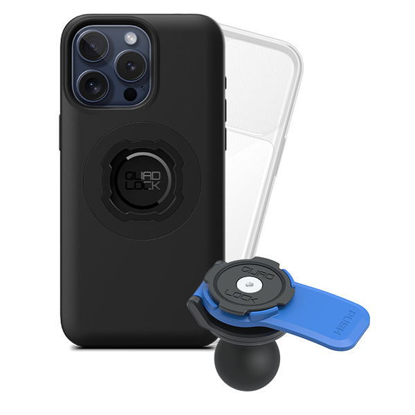 1" Ball Adaptor Motorcycle Kits - iPhone