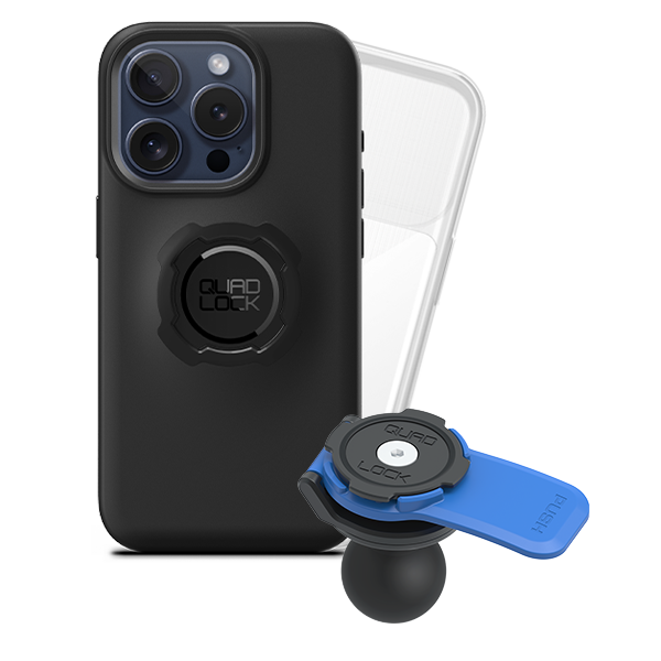 1" Ball Adaptor Motorcycle Kits - iPhone